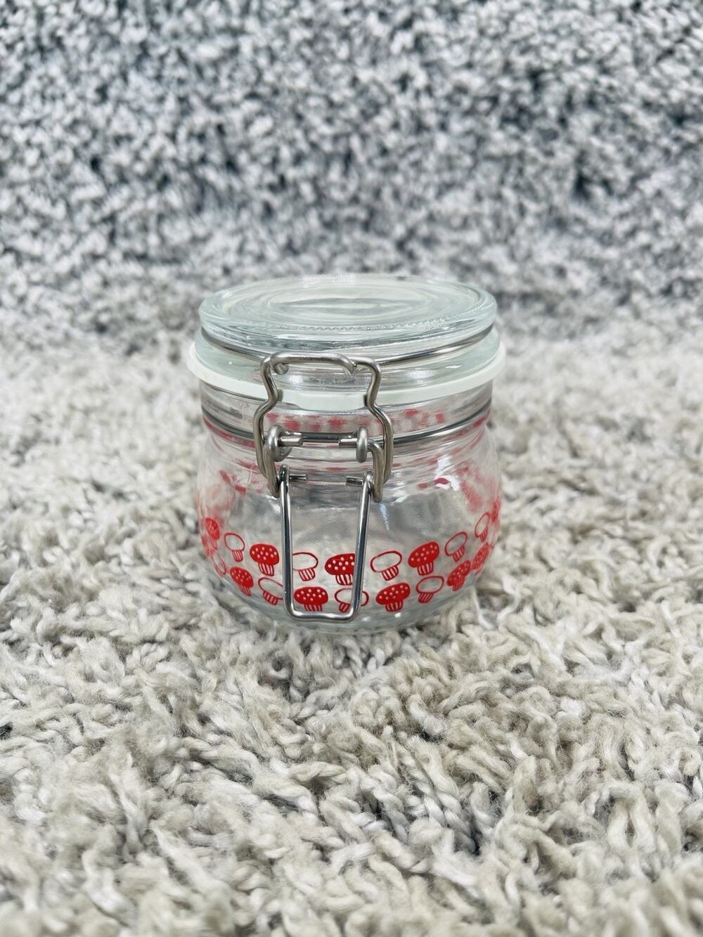 IKEA Mushroom Clamp Jars IKEA Korken Toadstool Jar Cottage Core Decor Gadget